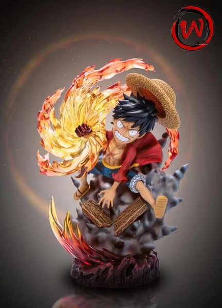 W Studio - Fire Flame Monkey D. Luffy [WCF]  Edit alt text