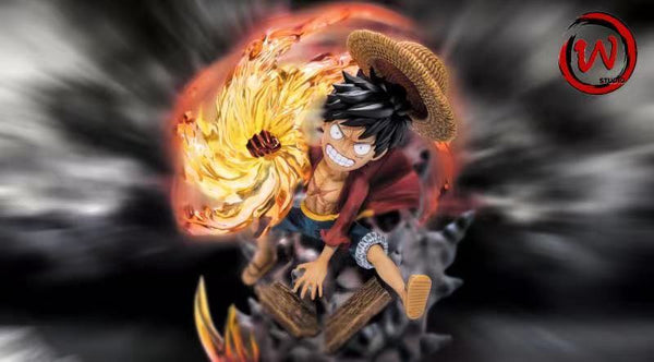 W Studio  - Fire Flame Monkey D. Luffy [WCF]