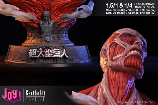 Joy Station - Colossal Titan Bertholdt Hoover [1.5/1 scale or 1/4 scale]
