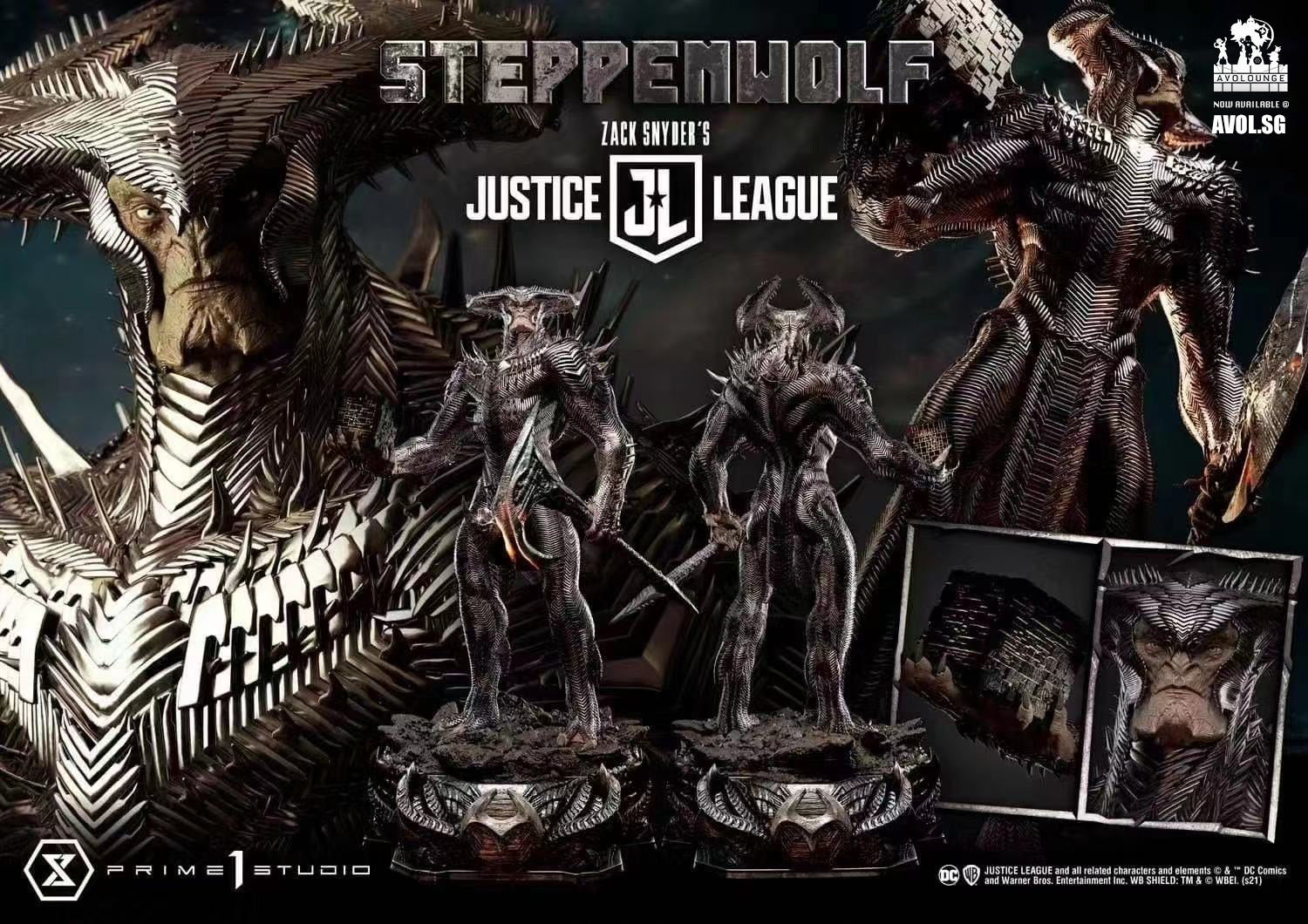 Prime 1 Studio - Steppenwolf (zack Snyder’s Justice League) [1/3 scale][3 variants]