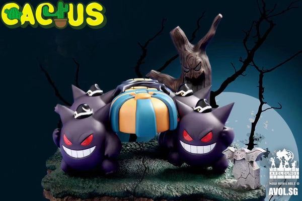 Cactus Studio - Gengar and Cofagrigus