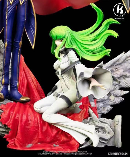 Kitsune Statue - Lelouch Lamperouge & C.C [1/6 scale]