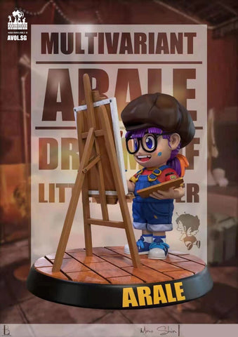  Black-Line Studio - Little painter Arale