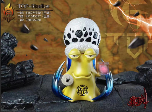 TOP studios - Water D. Law / Bartholemew Kuma/ Whitebeard Den Den Mushi