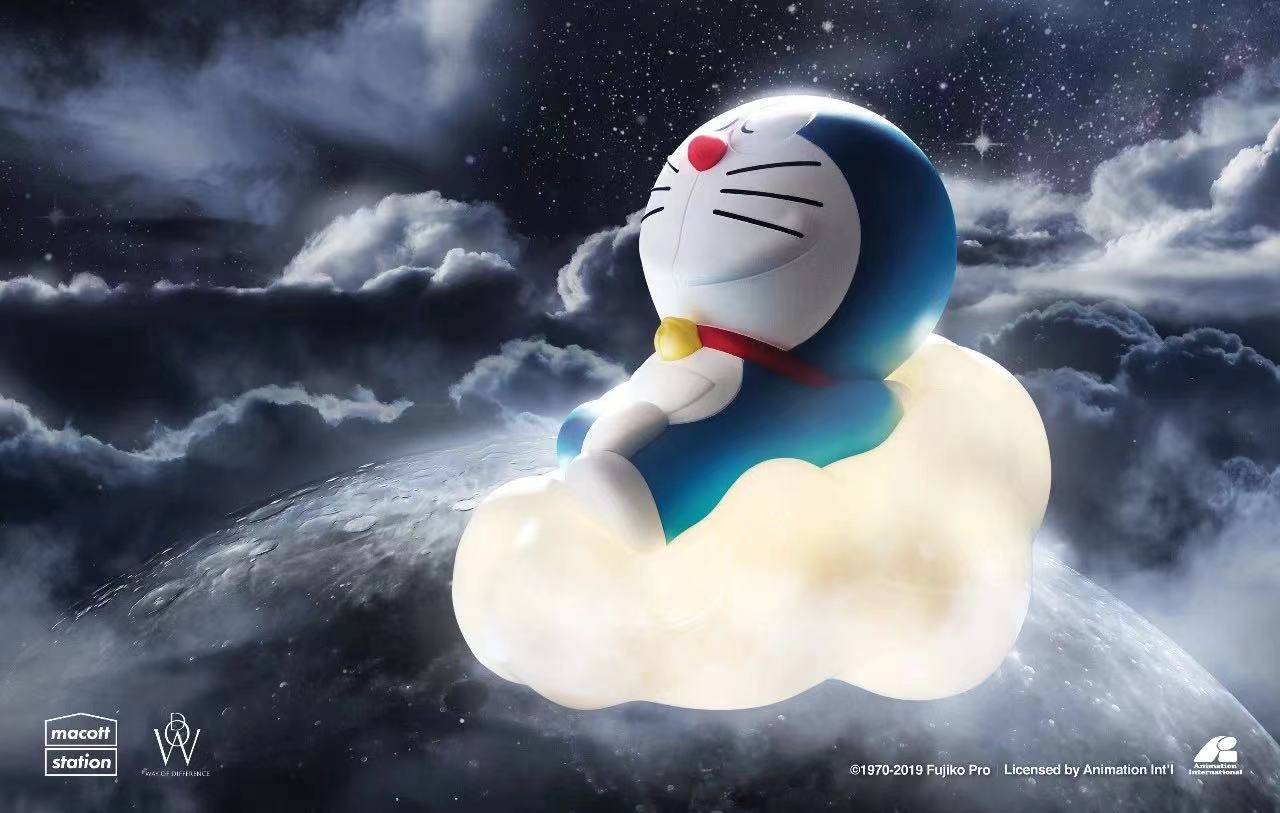 ドラえもん 雲のランプ ホワイト ライセンス品//MACCOT STATION