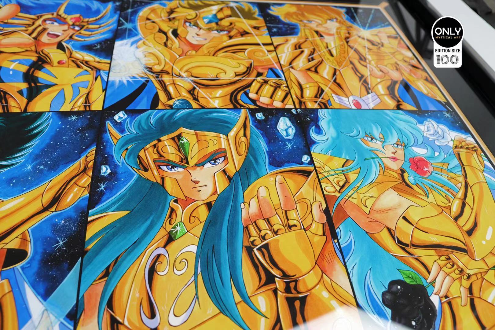 Only Mystical Art - Saint Seiya Poster Frame