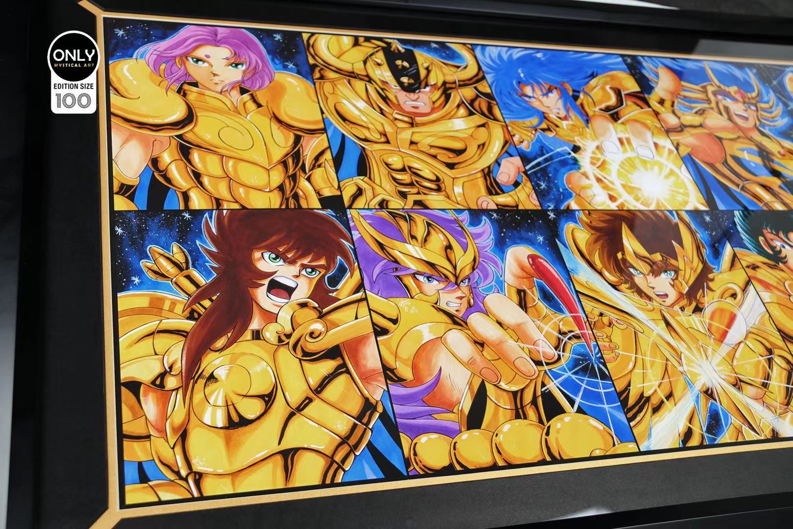 Only Mystical Art - Saint Seiya Poster Frame