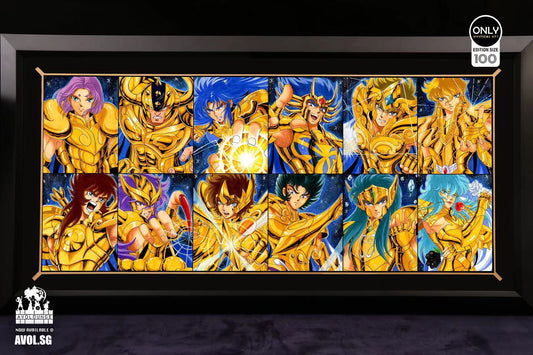 Only Mystical Art - Saint Seiya Poster Frame