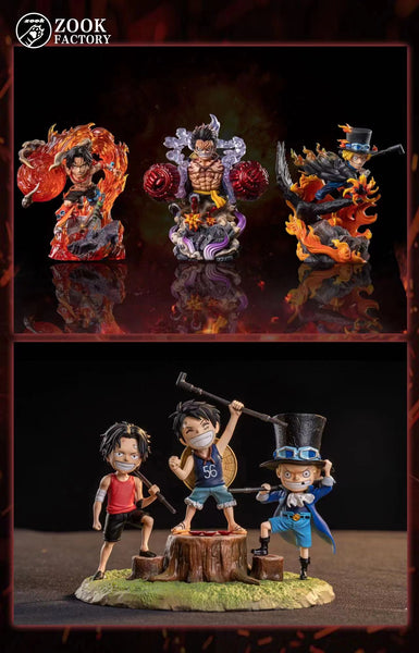 Zook Factory  - Monkey D Luffy and Young Luffy [WCF]