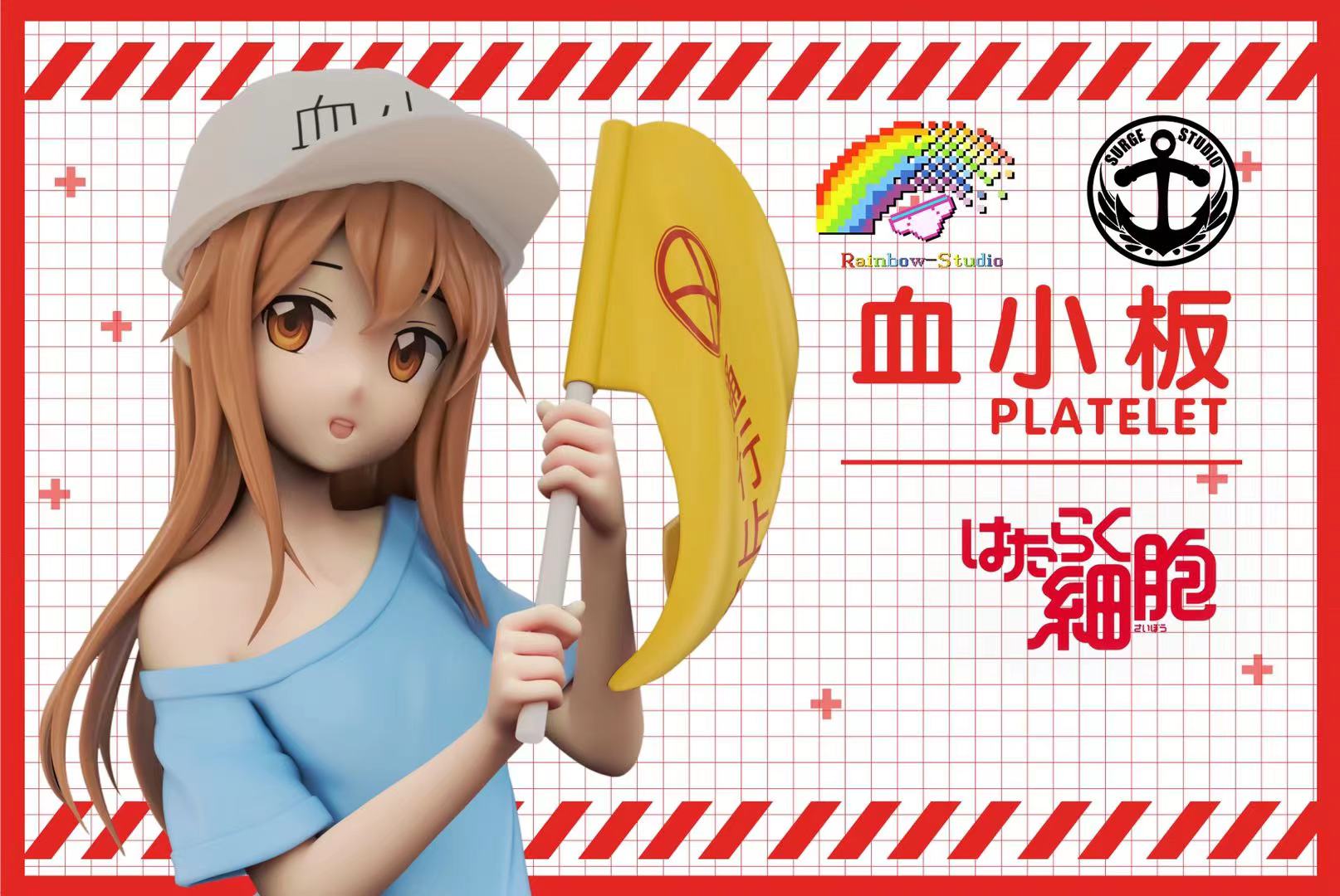 Rainbow studio X Surge Studio - Platelet 