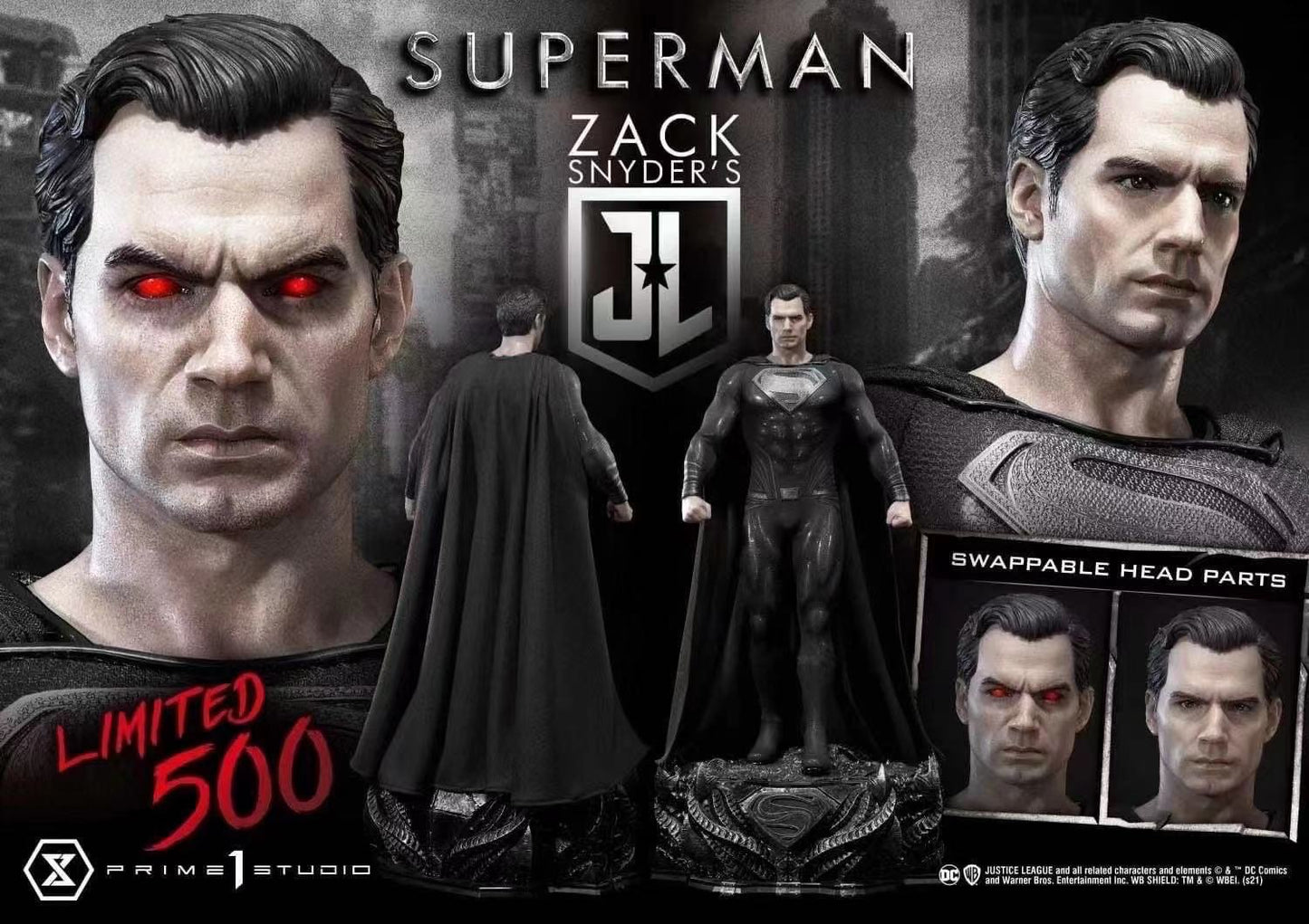  Prime 1 Studio -  Superman Zack Snyder 1/3 scale [Licensed]