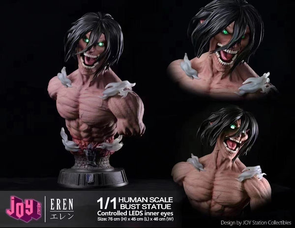 Joy Studio - Titan Eren Yeager Bust [1/1 scale or 1/4 scale]