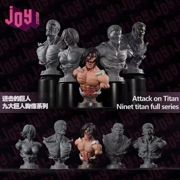Joy Studio - Titan Eren Yeager Bust [1/1 scale or 1/4 scale]