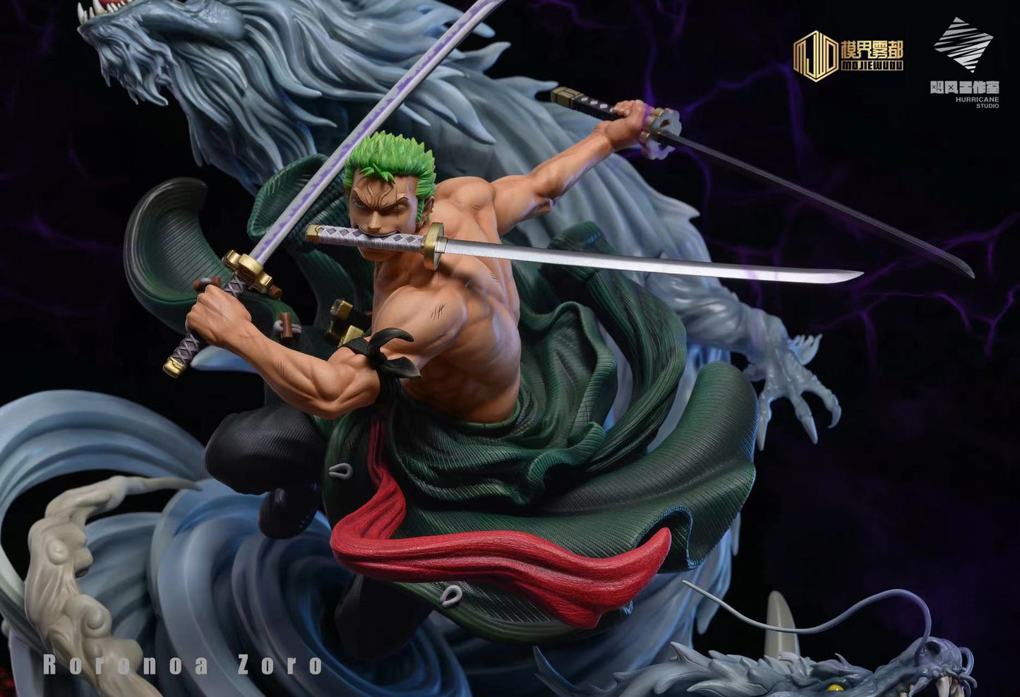 Mo JIe Wu Du x Hurricane Studio - Roronoa Zoro [Solid/ Transparent Version]