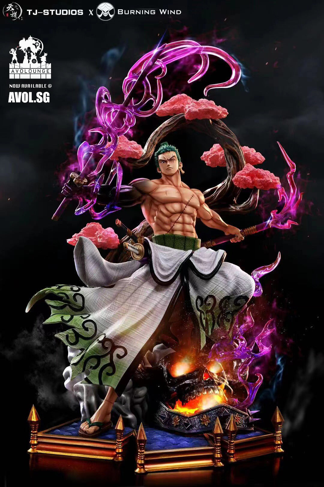 TJ Studio X Burning Wind - Roronoa zoro [1/6 scale]