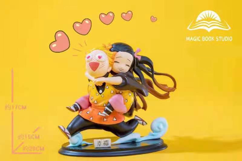 Magic Book Studio - Zenitsu and Nezuko 