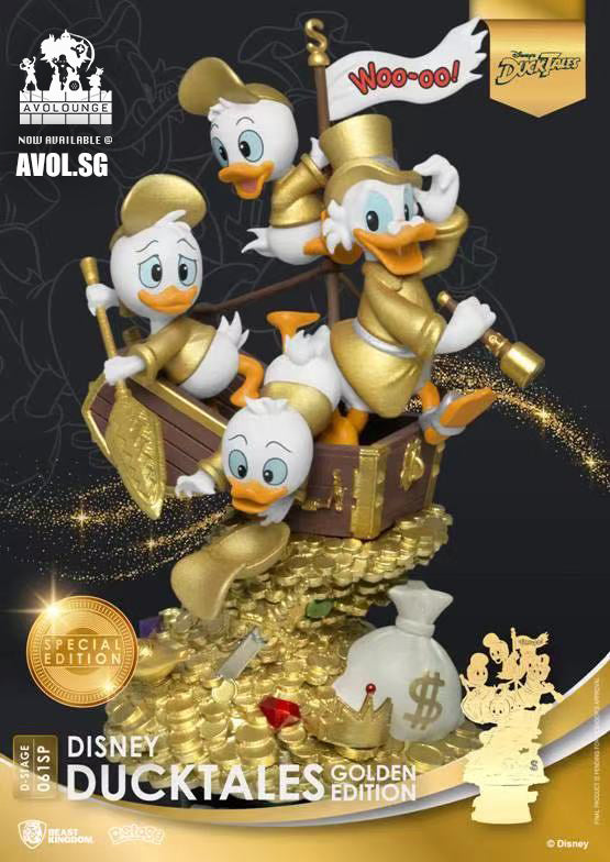 Beast Kingdom Studio - Ducktales Golden Edition