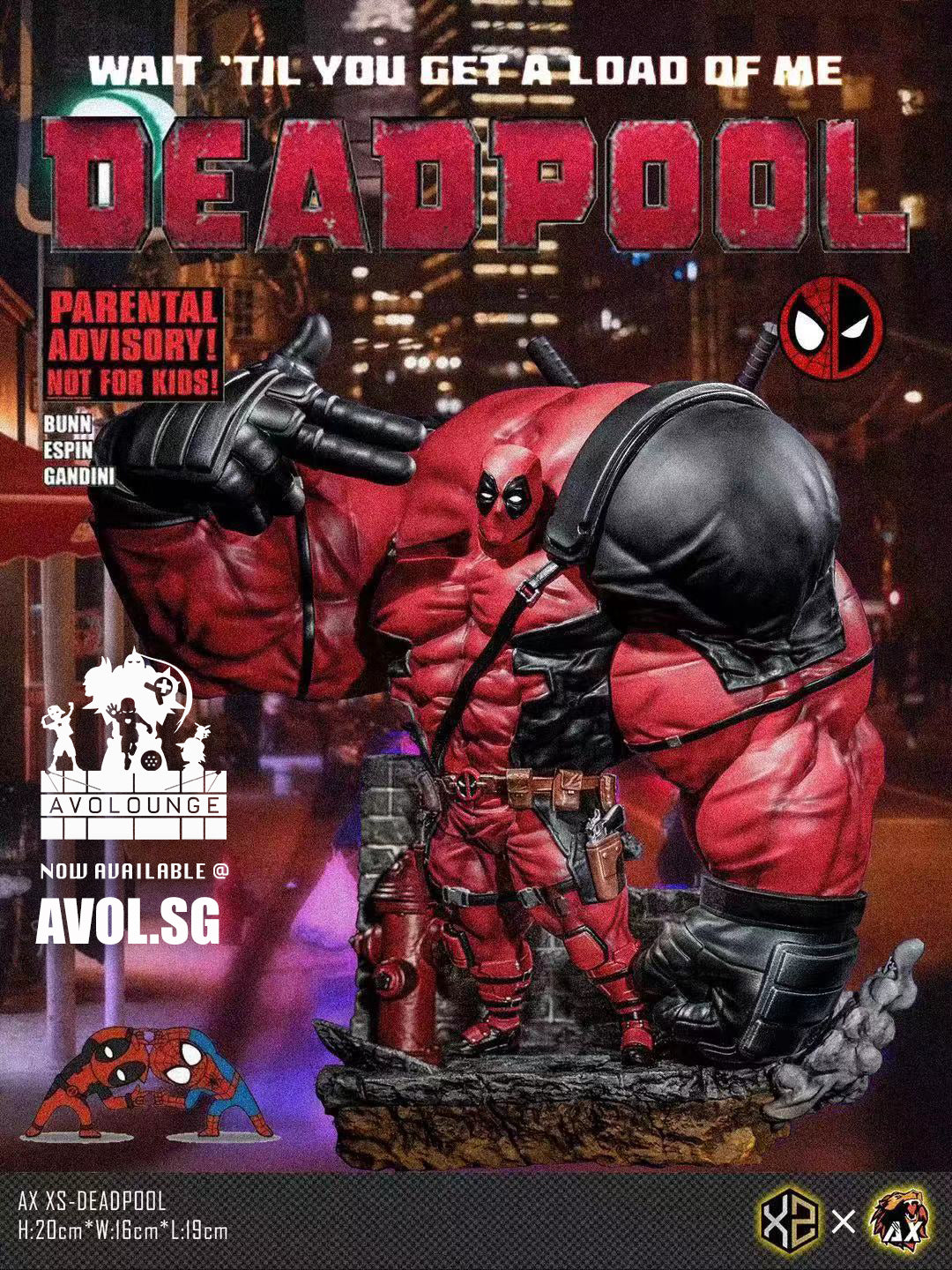 XS Studios＆AX Studios  - Muscle Deadpool