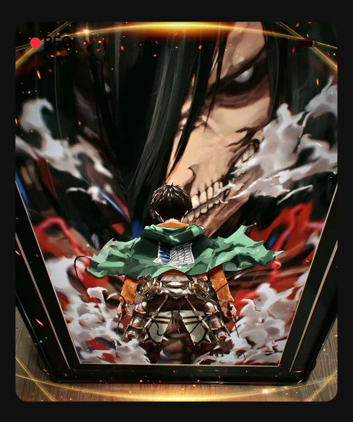 Eren and His Titan Form Poster Frame