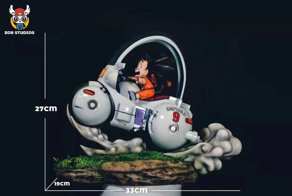 Zor Studio - Yang Son Goku on bike [Purple / Orange]