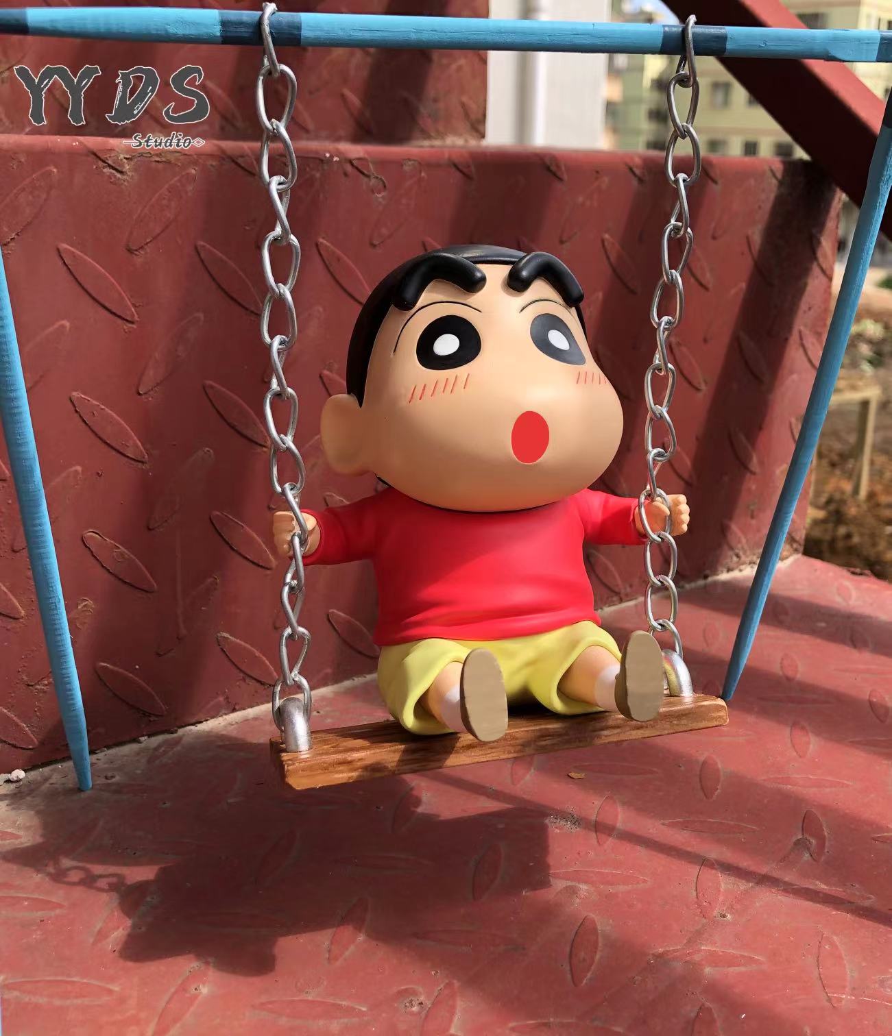 YYDS Studio - Crayon Shin Chan on Swing