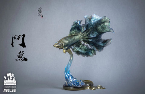 Cang Ming Studio - Fighting fish [coloured/ Garage Kit]