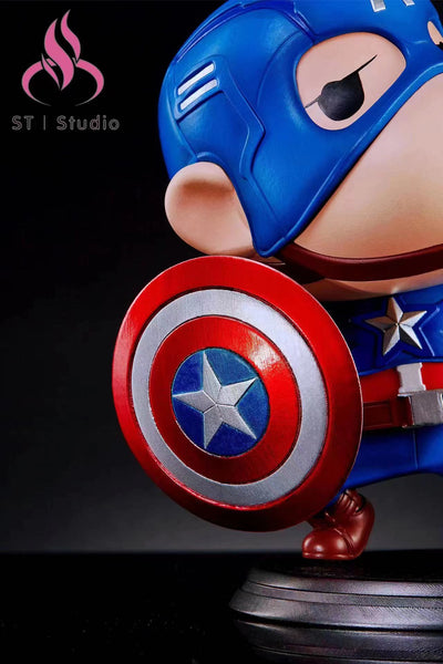 ST Studio - Crayon Shin Chan cosplay Captain American