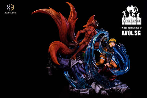 Xs Studio - Uzumaki Naruto And Kurama 