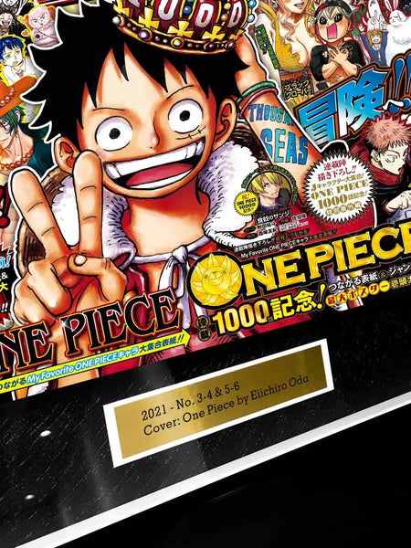 Weekly Youth Jump - One Piece by Echiiro Oda Poster 