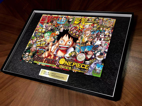 Weekly Youth Jump - One Piece by Echiiro Oda Poster 