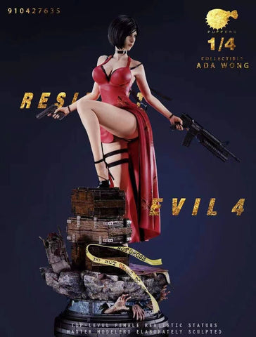 Pre order】GreenLeaf Studio Resident Evil 4 Ada Wong​ 3.0 1/4 Scale Resin  Statue