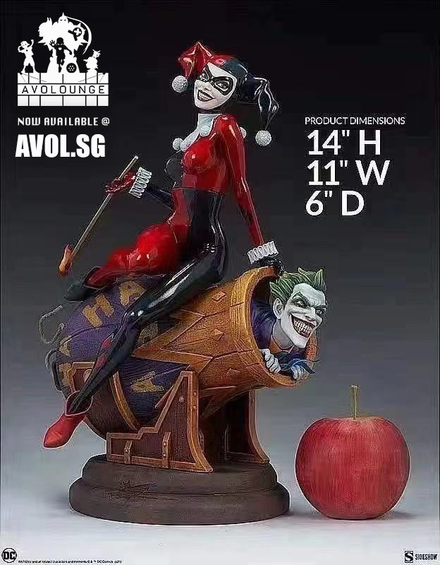 Diorama by Sideshow Collectibles - Harley Quinn and The Joker