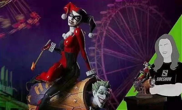 Diorama by Sideshow Collectibles - Harley Quinn and The Joker