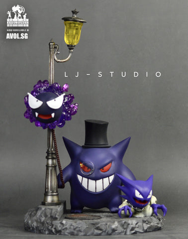 LJ Studio - Gengar; Gastly; Haunter