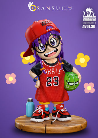 Sansui Studio - Arale as basketball player 