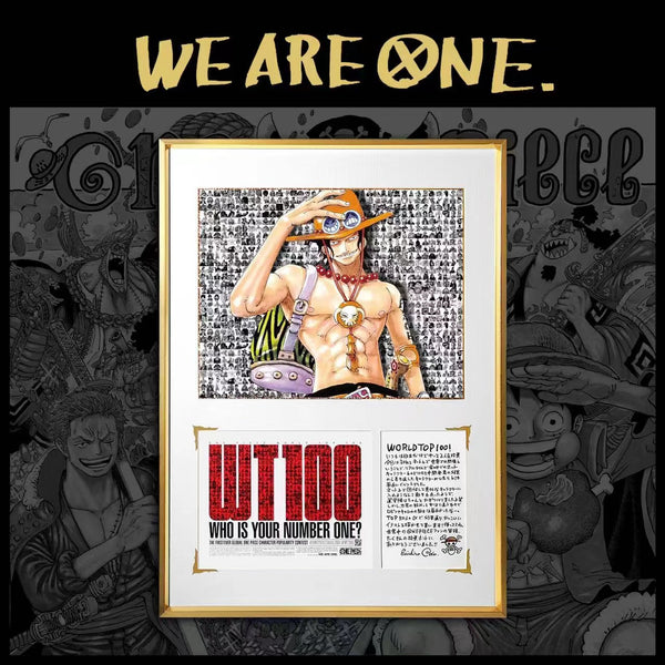 WT100 - World Top Sanji / Sabo Poster Frame