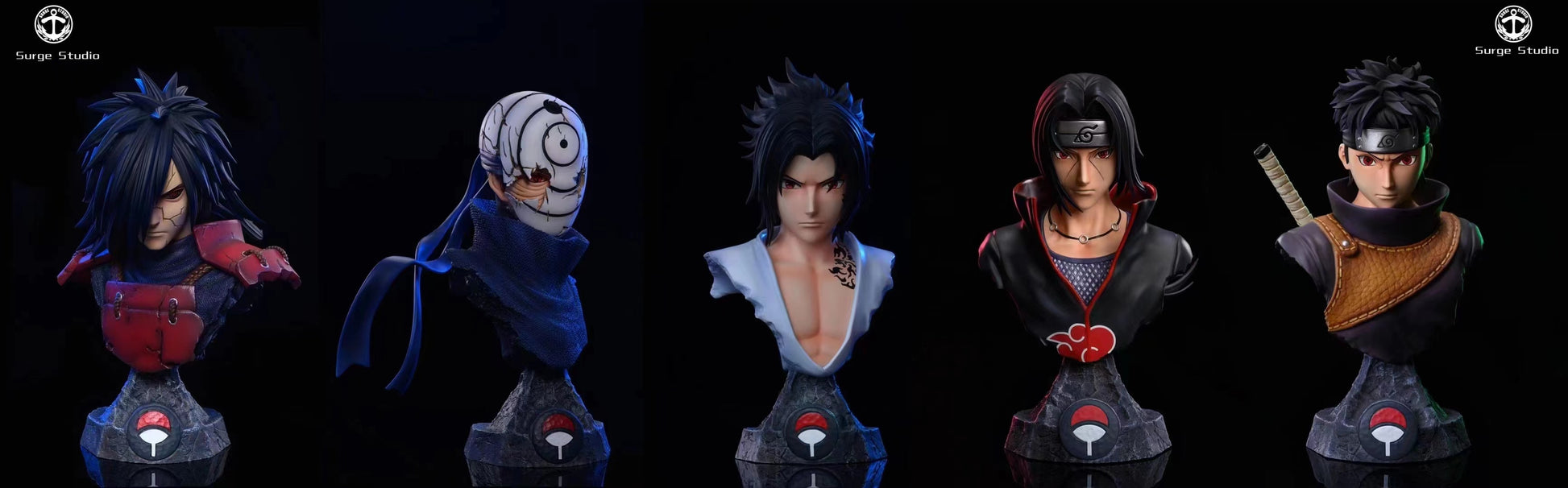 Surge Studio - Uchiha Shisui / Uchiha Itachi Bust 