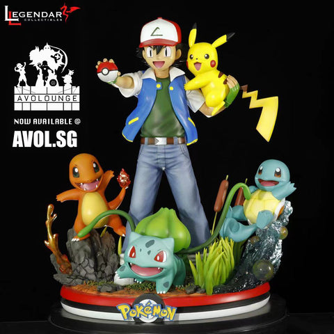 Legendary Collectibles - Ash and Pokemon [1/4 scale]