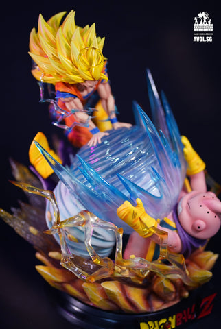 Bird Studio X Shueisha X Toei Animation - Son goku and Buu