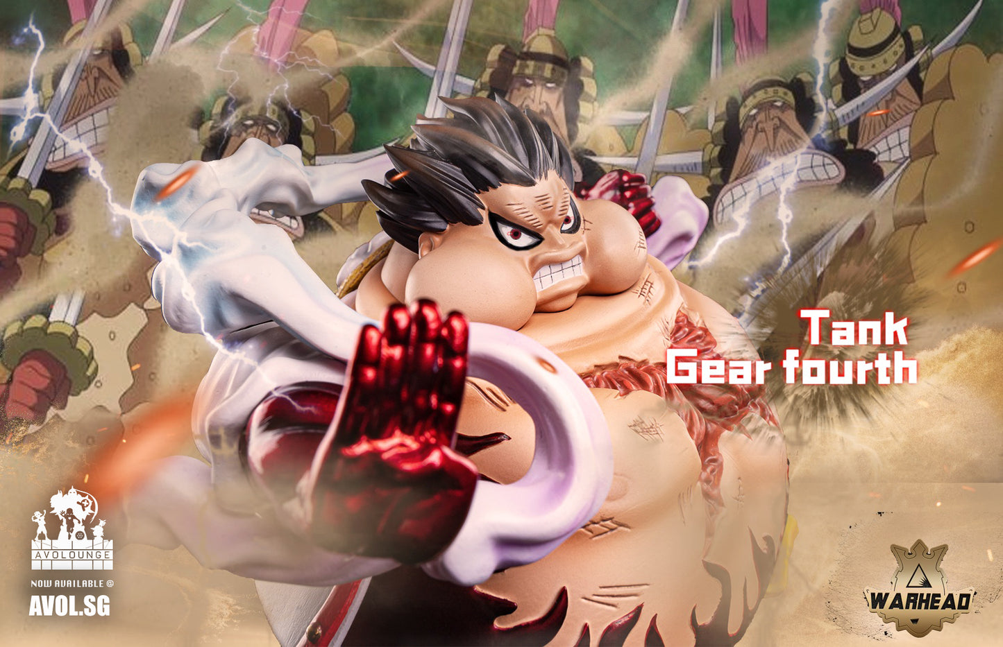 Warhead Studio - Monkey D. Luffy Tank Gear Fourth