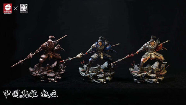 Jacksmake X Hero of China - Zhao Yun [White/ Blue/ Copper]