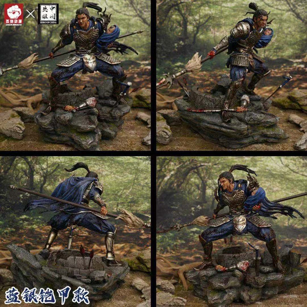 Jacksmake X Hero of China - Zhao Yun [White/ Blue/ Copper]