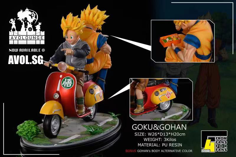 F4 Studio - Son Goku & Son gohan 