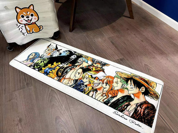 One Piece Comic Drawing Floor mat 120cm length