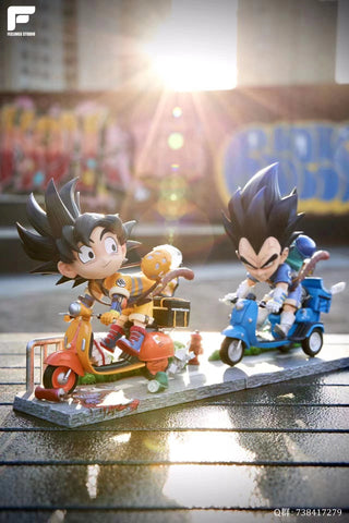 FL studio  - Son Goku/ Vegeta on Bike