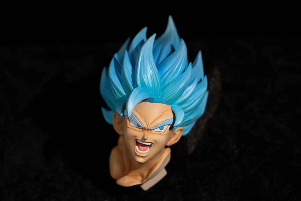 Prime 1 Studio - Super Saiyan Blue Goku Head Sculpt