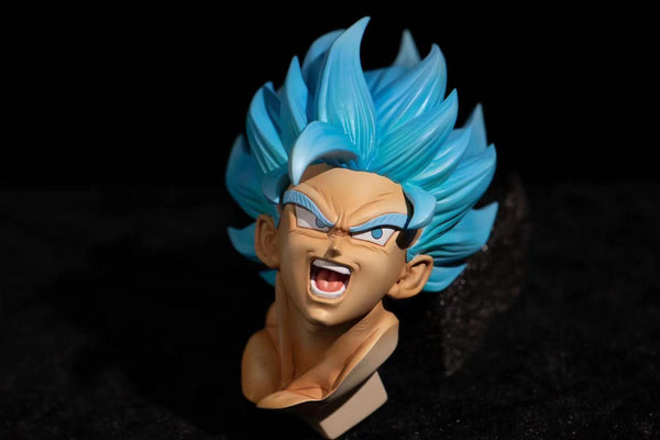 Prime 1 Studio - Super Saiyan Blue Goku Head Sculpt