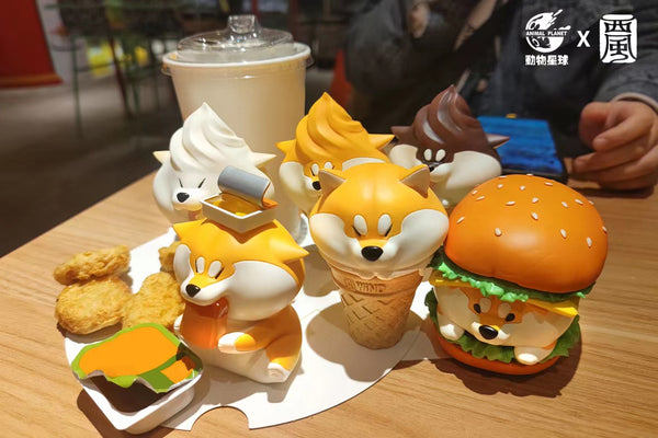 Animal Planet -  Fast Food Shiba Inu Series #2[Burger/ Nugget/ Ice-cream] 