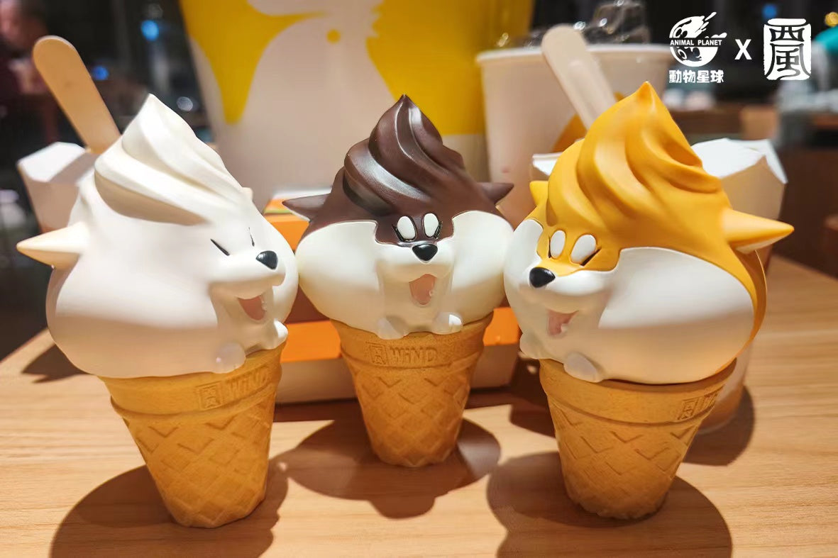 Animal Planet - Ice-cream Series Shiba Inu [Chocolate/ Vanila/ Original]