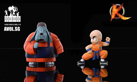 Krillin and Dog Head Curator